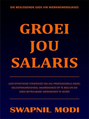 cover image of Groei Jou Salaris